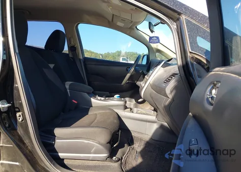 2015 Nissan Leaf S z USA, uszkodzony, nr VIN 1N4AZ0CPXFC321429